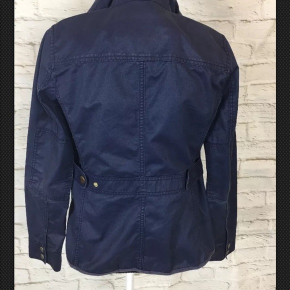J. Crew Downtown BLUE FIELD JACKET XS - Picture 4 of 8